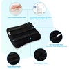 image:imageSAIREIDER Lumbar Support Pillow and Office Chair Cushion Memory Foam Car Seat Cushions Back Support Pillows Reduce Pressure On Tailbone and Sciatic Nerve Relieve Pain of Back and LumbarGreyLumbar Pillowblack
