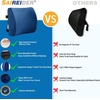 image:imageSAIREIDER Lumbar Support Pillow and Office Chair Cushion Memory Foam Car Seat Cushions Back Support Pillows Reduce Pressure On Tailbone and Sciatic Nerve Relieve Pain of Back and LumbarGreyLumbar Pillownavy