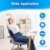 image:imageSAIREIDER Lumbar Support Pillow and Office Chair Cushion Memory Foam Car Seat Cushions Back Support Pillows Reduce Pressure On Tailbone and Sciatic Nerve Relieve Pain of Back and LumbarGreySeat Cushionlumbar Pillownavy