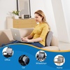 image:imageSAIREIDER Lumbar Support Pillow and Office Chair Cushion Memory Foam Car Seat Cushions Back Support Pillows Reduce Pressure On Tailbone and Sciatic Nerve Relieve Pain of Back and LumbarGreyLumbar Pillowgrey