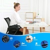 image:imageSAIREIDER Office Chair Cushion Car Seat Cushion Memory Foam Coccyx Cushion Pads for Tailbone Pain Sciatica Relief Pillow Correct Sitting Posture BlackChair Cushionblack