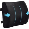 image:imageSAIREIDER Lumbar Support Pillow and Office Chair Cushion Memory Foam Car Seat Cushions Back Support Pillows Reduce Pressure On Tailbone and Sciatic Nerve Relieve Pain of Back and LumbarGreyLumbar Pillowblack