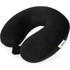 image:imageSAIREIDER Travel Pillow 100 Memory Foam Airplanes Neck Pillows Prevent The Heads from Falling Forward Travel Neck Pillows with Sleep Mask and Earplugs Navy BlueBlack