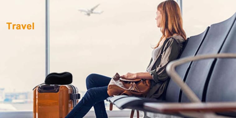 SAIREIDER | Memory Foam Travel Pillows & Ergonomic Cushions,Upgrade Your Comfort